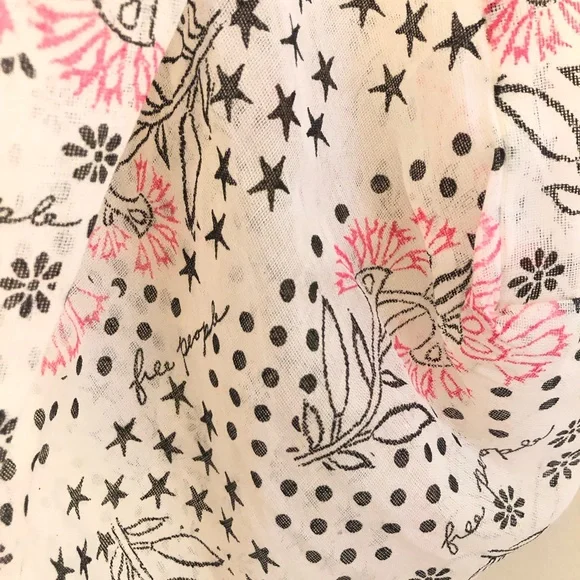 Free People Cloth Tote Shopping Tote Beach Bag - Picture 6 of 6